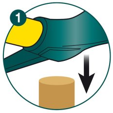 Pioche de cantonnier Duopro douille ovale 2 kg sans manche