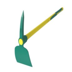 Pioche de cantonnier Duopro douille ovale 2 kg sans manche