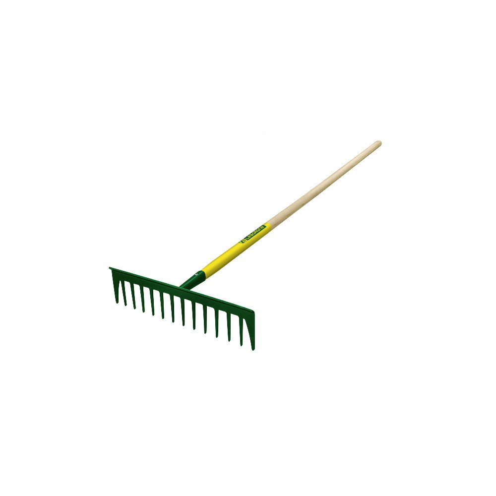 Râteau Batipro 16 dents droites douille ronde sans manche