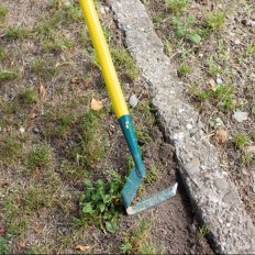 Binette lame V Naturovert manche bois 150cm + poignée ergonomique - Leborgne