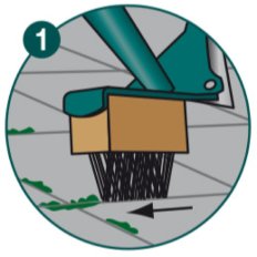 Racloir/émousseur NaturOvert manche bois 150cm certifié PEFC 100%  - leborgne