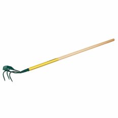 Griffe 3 dents avec grattoir manche bois certifié PEFC 100% - Leborgne