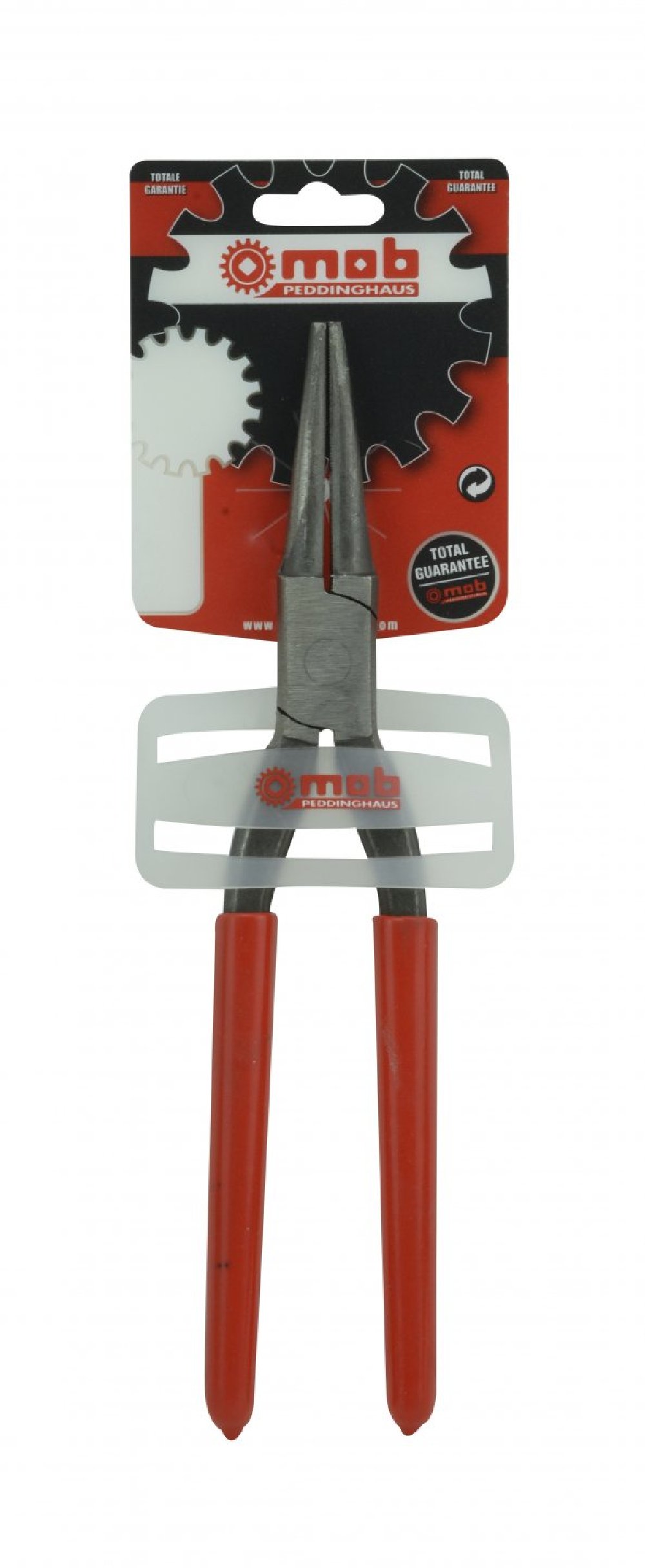 Pince à becs ronds 260 mm, zingueurs, manche PVC -MOB