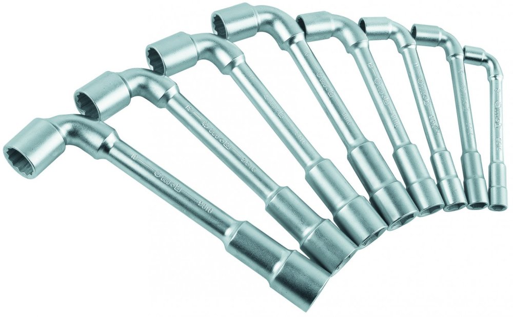 Coffret de 8 clés à pipe débouchées 6 à 12 mm - MOB