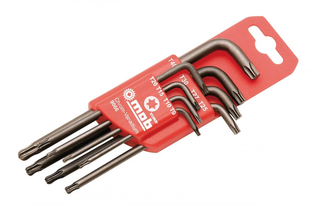 Etui de 8 clés mâles torx® sphériques - crv - MOB