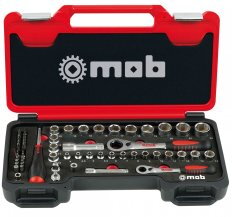 Coffret de douilles traversantes 59 pièces mixte - MOB