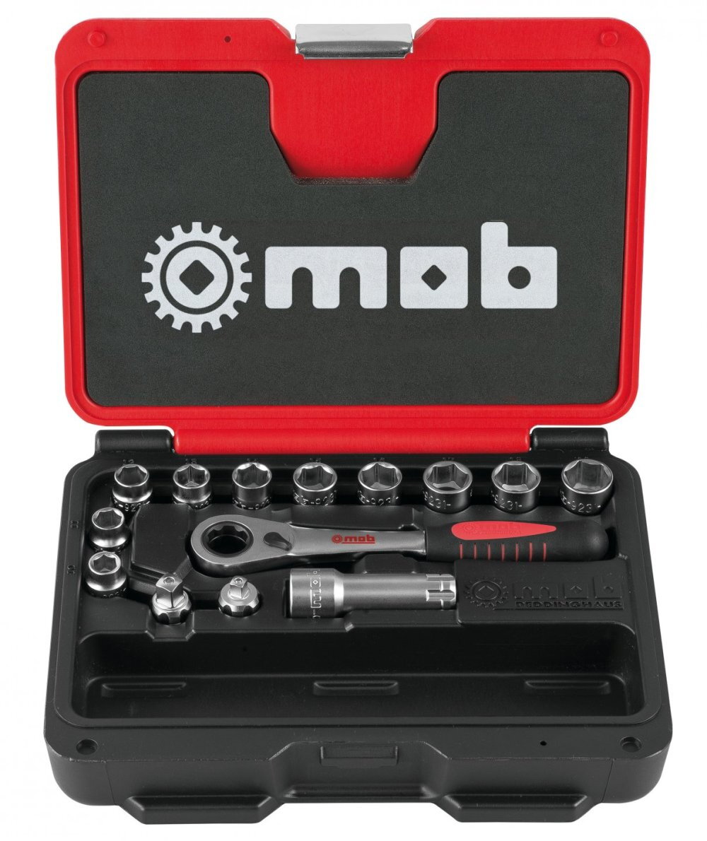 Coffret de douilles traversantes 14 pièces - MOB