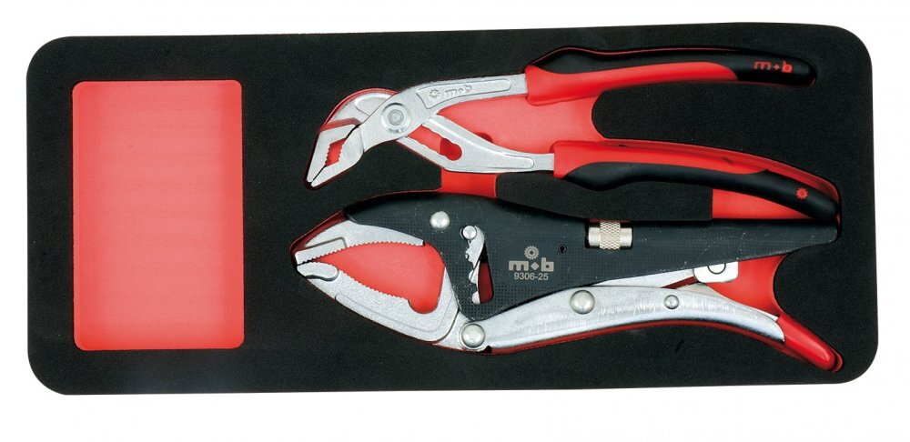 Coffret 2 pinces étau + multiprise – MOB