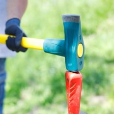 Merlin éclateur 2,5kg manche novamax droit (90cm) - Leborgne