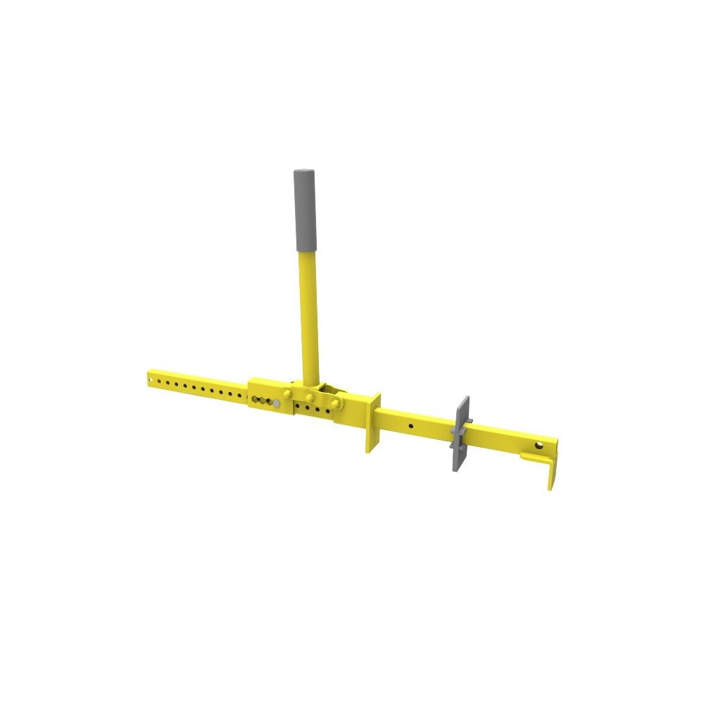 Outil réglable pour pose de lames bois - Leborgne