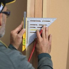 Équerre à pivot 195x200 mm Sylvapro - Leborgne