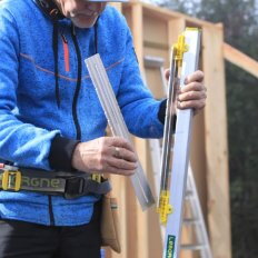 Traceur-placeur réglable pour sabots de charpente 130cm Sylvapro - Leborgne