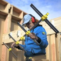 Traceur-placeur réglable pour sabots de charpente 130cm Sylvapro - Leborgne