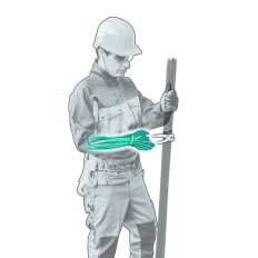 Tenaille / cisaille Nanovib 30 cm - Leborgne