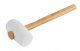Maillet caoutchouc forme carreleur blanc - MOB