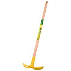 Fourche Plastique Enfant manche bois certifié PEFC 100%- Leborgne