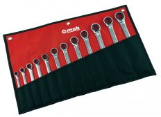 Trousse de clés mixtes à cliquet - MOB