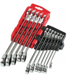 Monture de 12 clés mixtes à cliquet - MOB