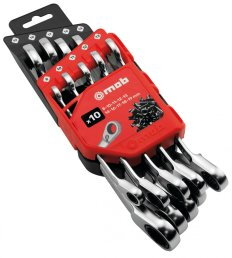 Monture de 10 clés mixtes à cliquet - MOB