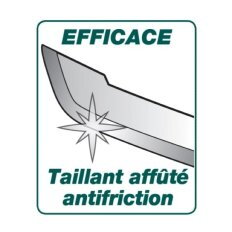 Machette 42 cm Duopro manche bi-matière + étui - Leborgne