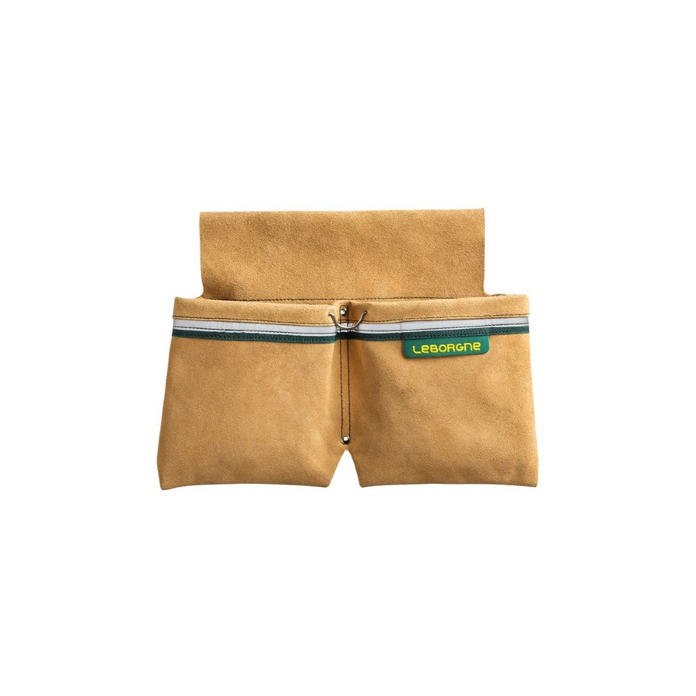 Bipoche de maçon avec porte tenaille Batipro - Leborgne