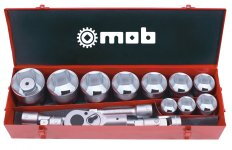 Coffret métallique 1'' 17 pièces, 6 pans - MOB