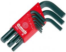 étui de 9 clés mâles, protanium - MOB