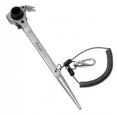 Clé de monteur / echafaudage 4 en 1 - avec dragonne sur carte - MOB