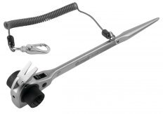 Clé de monteur / echafaudage 4 en 1 - avec dragonne sur carte - MOB