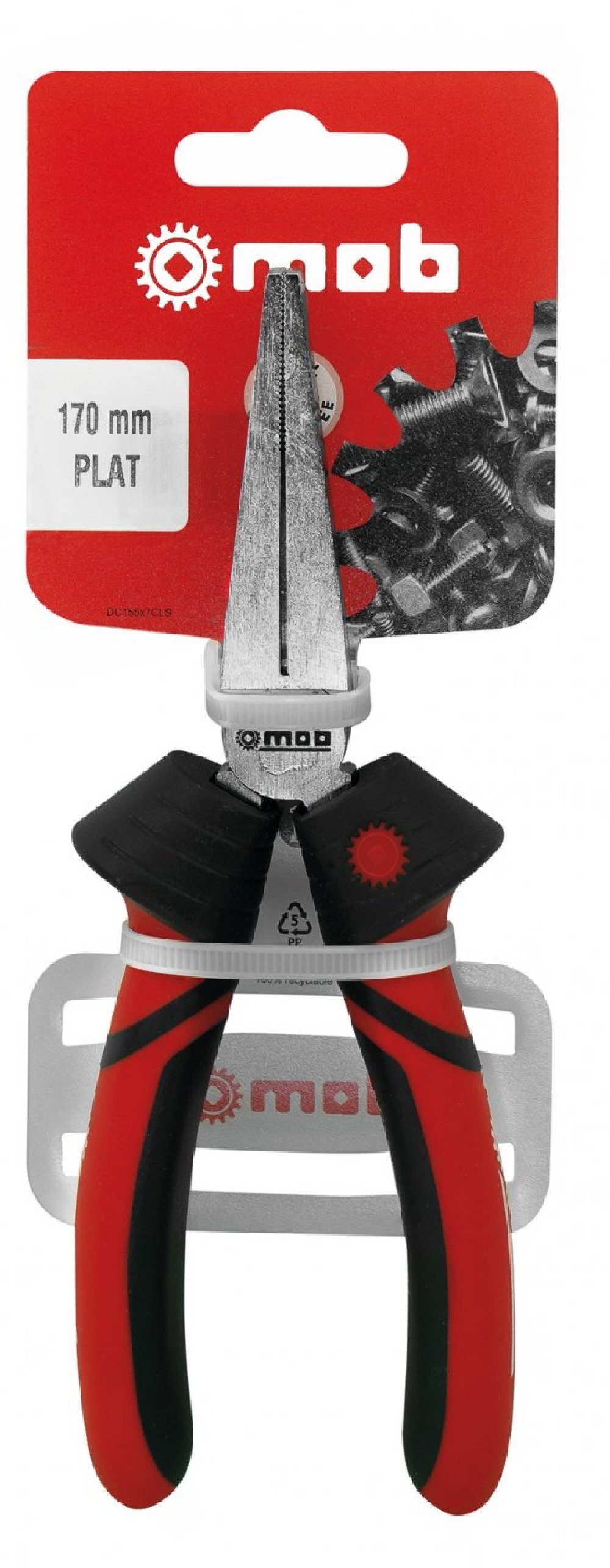 Pince à becs plats sur carte - MOB