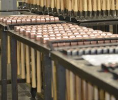 Massette cuivre manche hickory - MOB