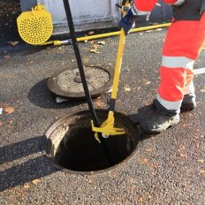 Guide anti-retour pour flexible manche télescopique nanovib - Leborgne