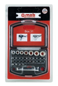 Box 31 - coffret vissage 1/4 - 31 pieces - MOB