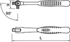 Poignée articulée 3/8'' - MOB