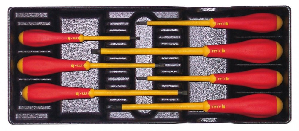 Module de 7 tournevis isolés 1000v - MOB