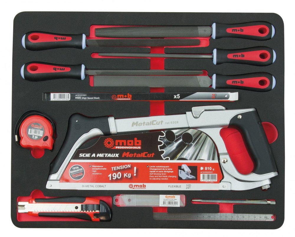 Module mousse coupe 25 outils - MOB
