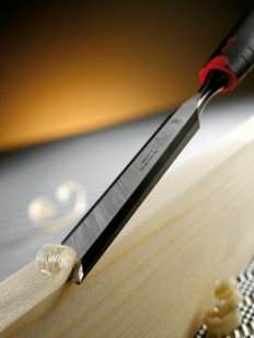 Ciseau de sculpteur tri-matière sur carte - MOB