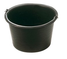 Seau évasé plastique – Polyéthylène recyclé pour carreleur - Mondelin