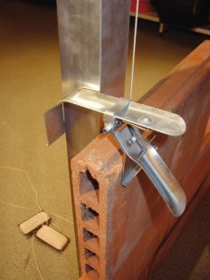 Lot de 2 Pinces à Bâtir Réglables – Serrage 0 à 15 cm - Mondelin