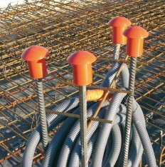 Protections Universelles pour Fer à Béton – Ø 8 à 32 mm – Polypropylène - Mondelin