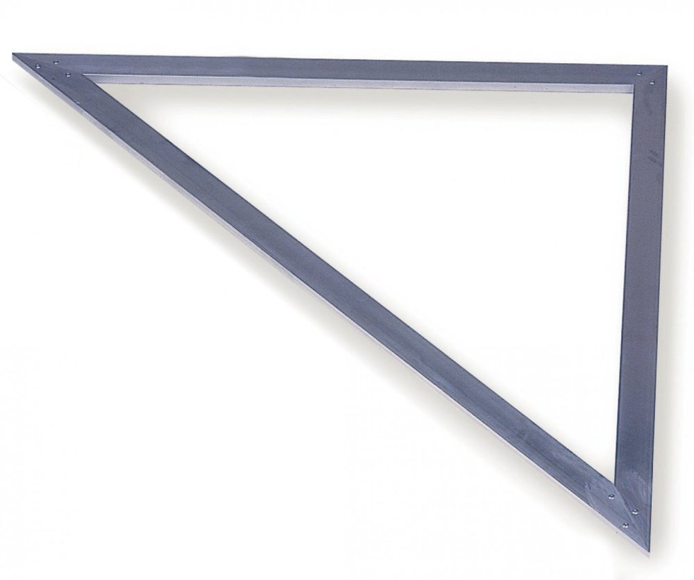 Equerre 45° en Aluminium – Profil 50 x 15 mm – Pose de Carrelage - Mondelin