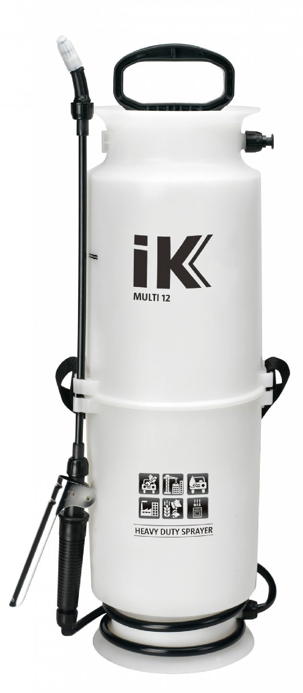 Pulvérisateur industriel IK 12 – Réservoir chimique résistant 10,5 L - Mondelin