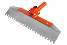 Platoir articulé avec lame dentée 10x10 – Compatible manche télescopique - Mondelin