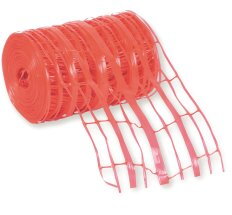 Grillage Avertisseur Rouge 100 m x 30 cm – Sécurité et Délimitation - Mondelin