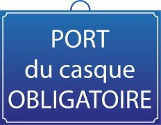 Panneau Port du Casque Obligatoire - Mondelin