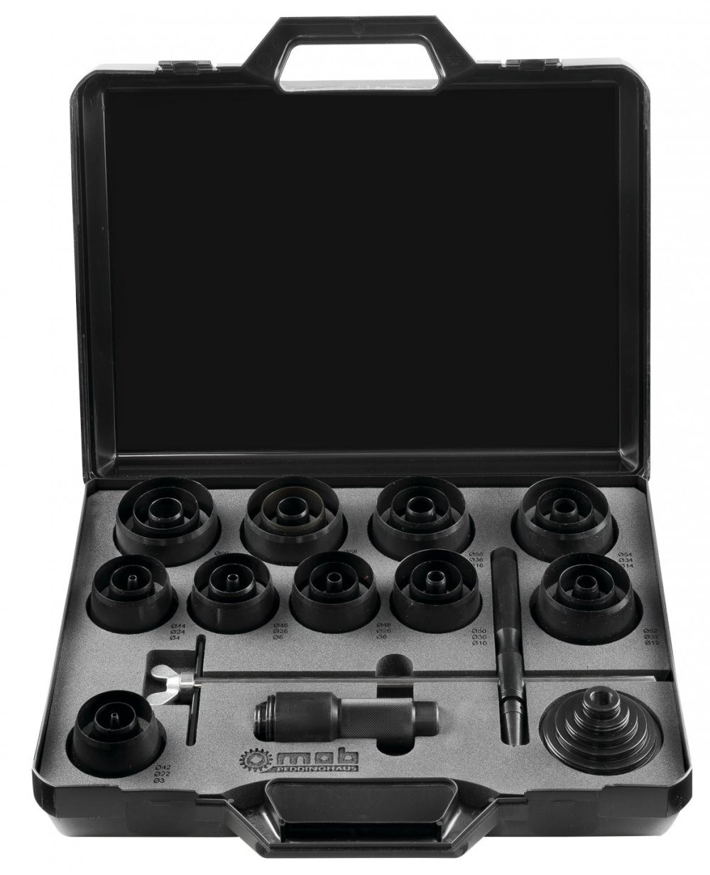 Coffret Découpoirs Ø 3 à 60 mm (Paire) – Pour Matériaux Tendres et Rigides - MOB