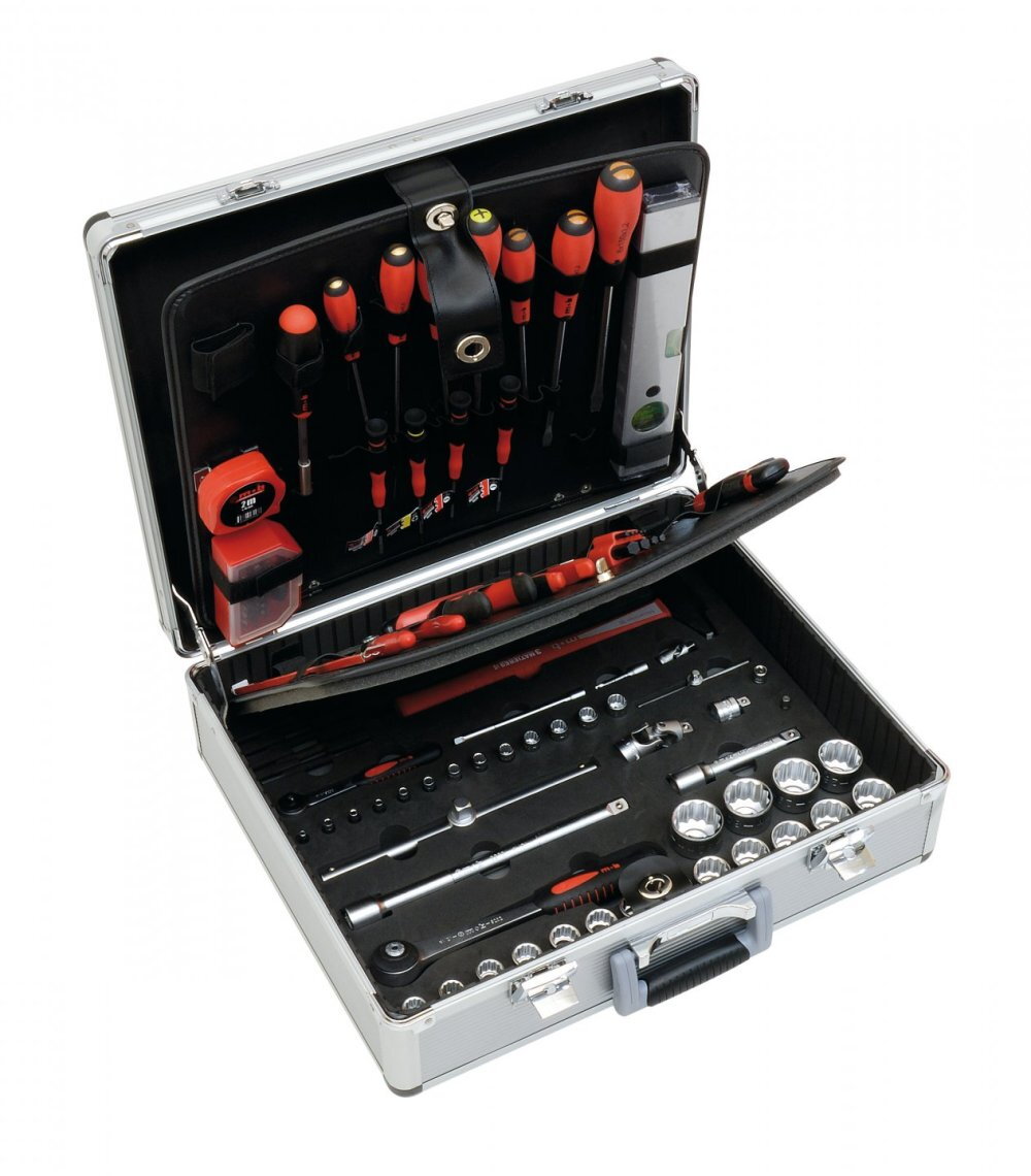 Valise Aluminium 125 Pièces – Coffret Complet d’Outils Professionnels - MOB