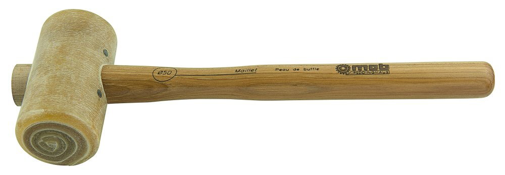 Maillet Cuir D89 – Manche en Frêne pour Frappe Contrôlée et Précise - MOB