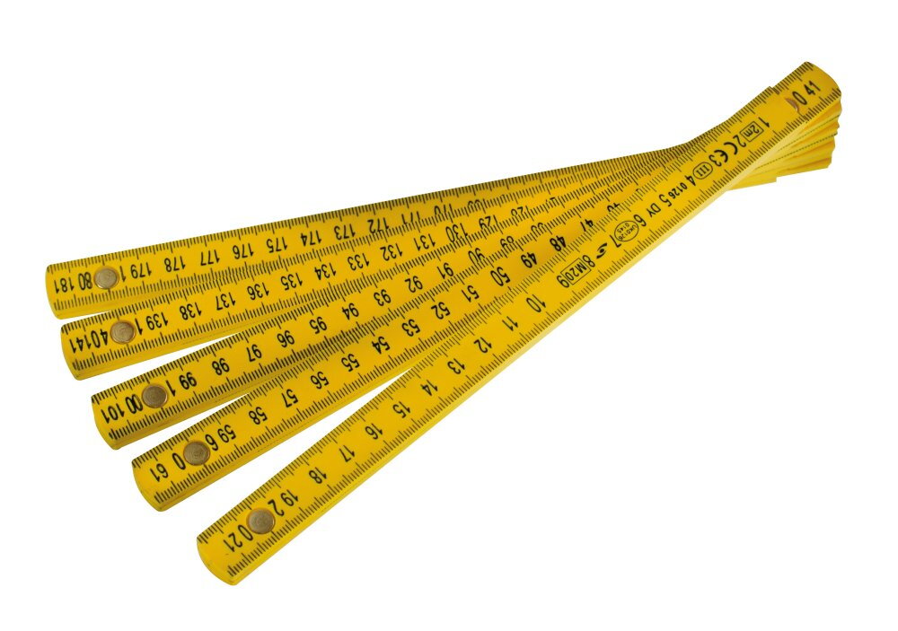 Mesure Pliante en Aluminium 2 m – Robuste, Précise et Compacte - Mondelin