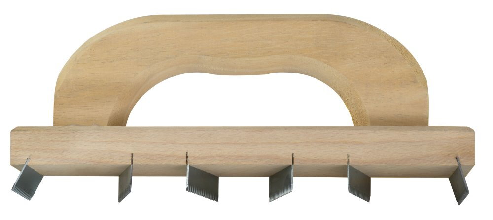 Chemin de Fer 25x7 cm – Lame Lisse Sans Dent pour Finition Précise - Mondlin